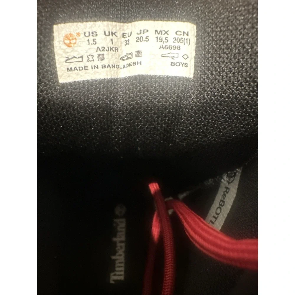 Timberland Pre School Size 1.5 6